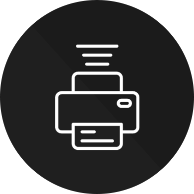 Slider printing icon